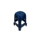 PACK X4 BUTACO SPLENDOR AZUL COLPLAST