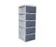CAJONERO ORGANIZADOR PRACTIMUEBLE X 5 RATTAN GRIS-GRIS COLPLAST