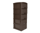 CAJONERO ORGANIZADOR PRACTIMUEBLE X 5 RATTAN WENGUE COLPLAST