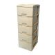 CAJONERO ORGANIZADOR PRACTIMUEBLE X 5 RATTAN BEIGE COLPLAST