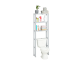 ESTANTE ORGANIZADOR PARA BAÑO SIN PUERTA GRIS RIMAX
