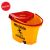 BALDE CON ESCURRIDOR DE  BIOSEGURIDAD 12 LTS COLPLAST